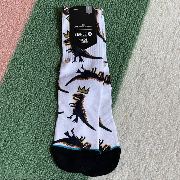 Stance Accessories Stance Jeanmichel Basquiat Rawr Dinosaur Crew